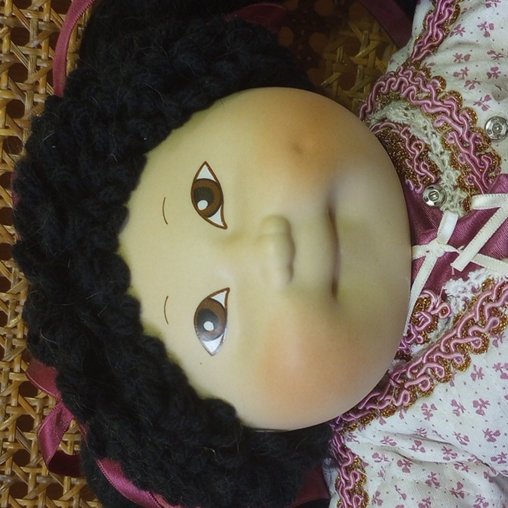 Rare Asian Porcelain Cabbage Patch Kid, Applause Vintage 1985, Numbered Doll - Picture 2 of 7